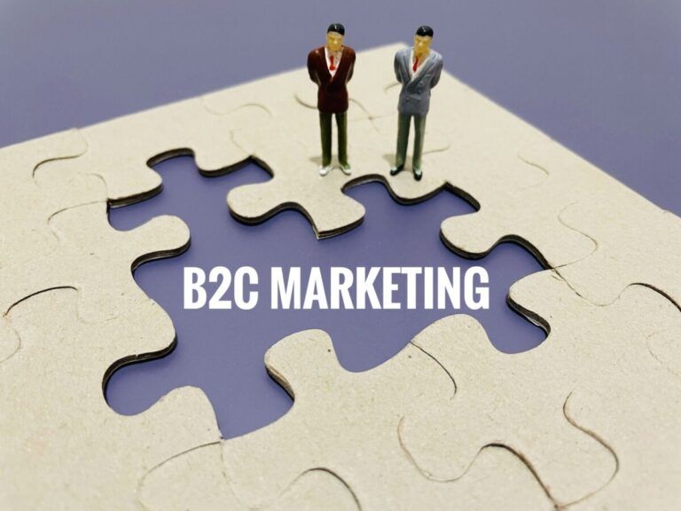 B2C marketing graphics