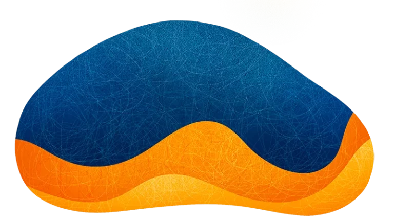 Technical SEO Blue and Orange Background